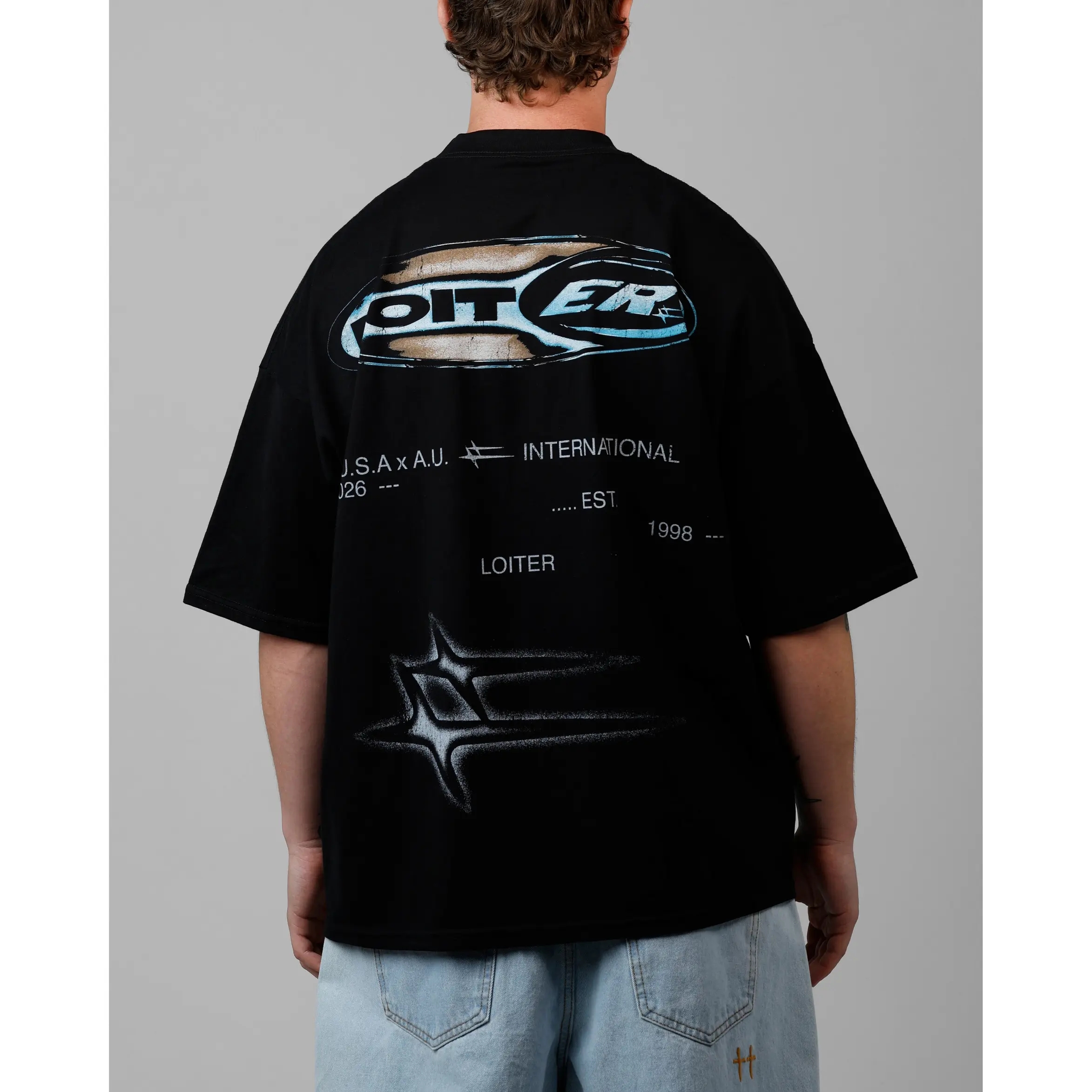 Loiter Speedform T-Shirt Black