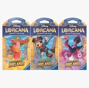 Disney Lorcana: Into the Inklands Sleeved Booster Pack Art Bundle [Set of 3]