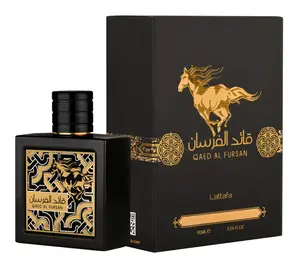 Lattafa Qaed Al Fursan Eau De Parfum 3.04FL.OZ Unisex Floral Fragrance with Fruity & Woody Notes Perfect Gift for Men & Women