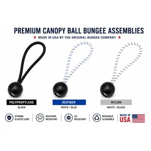 Premium Canopy Ball Bungee Assemblies 50-Pack | The Original Bungee Company