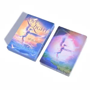 Doreen Virtue Love & Light Divine Guidance Cards Deck - 44 Inspirational Cards for Spiritual Contemplation & Daily Devotion - Made in China - Ages 18+
