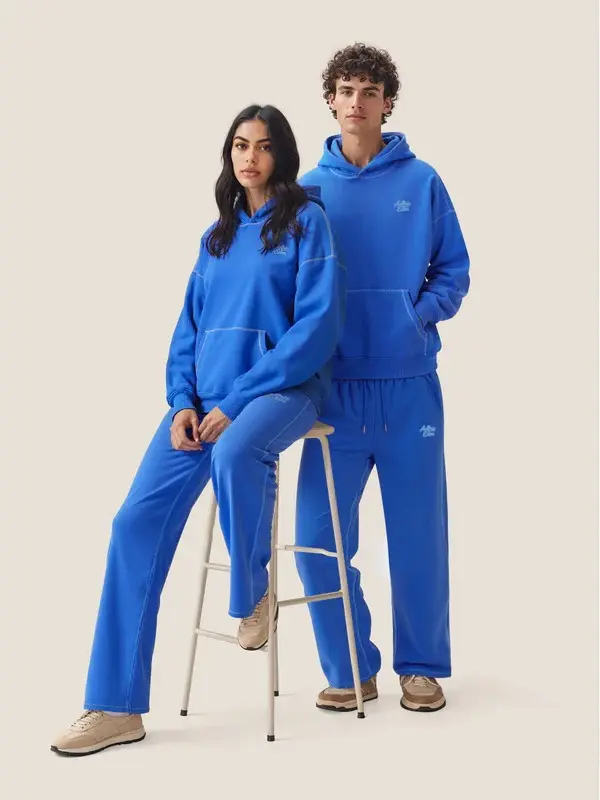 AELFRIC EDEN Cloud Classic Unisex 2 Piece Set Oversized Hoodie & Baggy Sweatpants Y2K Lounge Sweatsuit AELFRIC EDEN Cloud Classic Unisex 2 Piece Set Oversized Hoodie & Baggy Sweatpants Y2K Lounge Sweatsuit