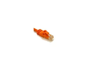 C2G 27892 Cat6 Crossover Cable - Snagless Unshielded Network Crossover Patch Cable, Orange (7 Feet, 2.13 Meters)