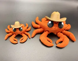 Cowboy Crab 3D Print