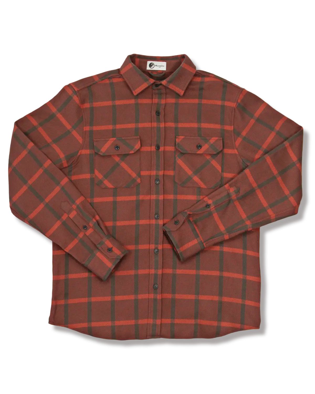 Field Grand Flannel, Brick Windowpane