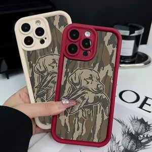 Protective Case Compatible for Iphone17 Pro Max 17 Air /16promax/15/14plus/16E/13/12/Mini/11promax/X/Xsmax/Xr/Xs Camouflage Dog TPU Silicone Camera Protection Rugged Phone Case Boy