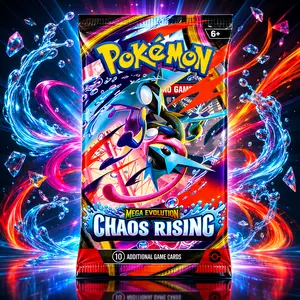 Pokemon Mega Evolution Chaos Rising Booster Pack