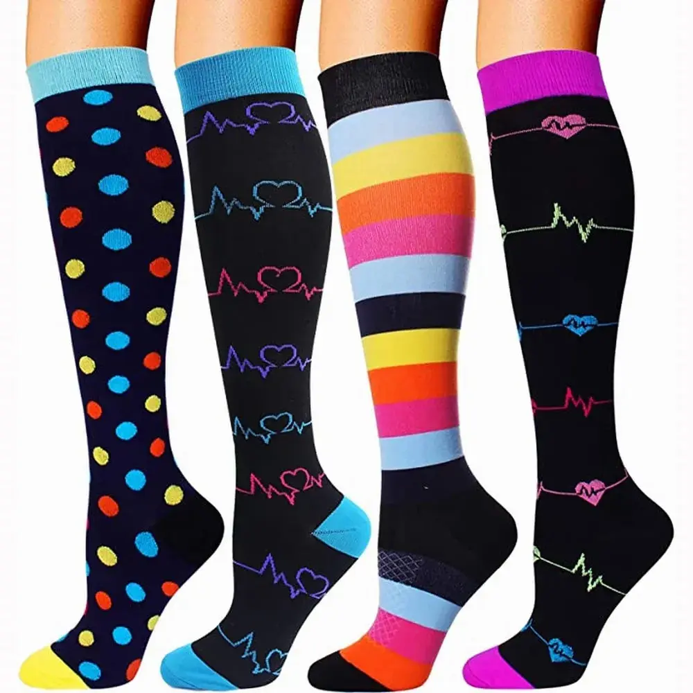 Sports Compression Circulation Socks - Comfortable Fit, Available in Multiple Colors, Designed for Enhanced Blood Flow