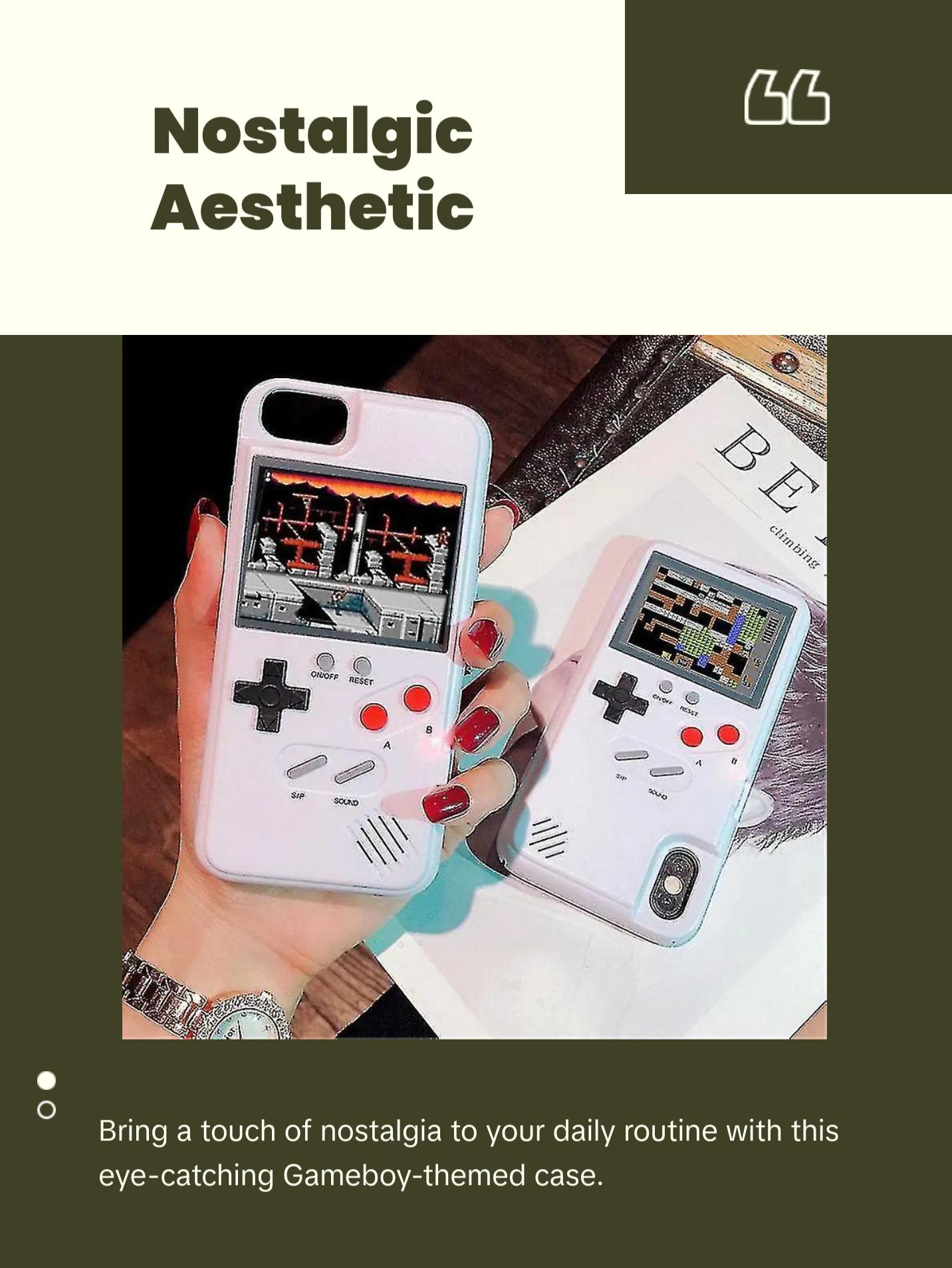 iPhone Nostalgia Gameboy Case