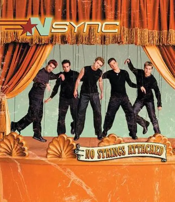 USED Book - Nsync No Strings Attached Photocard Album by *NSYNC (Paperback) - english