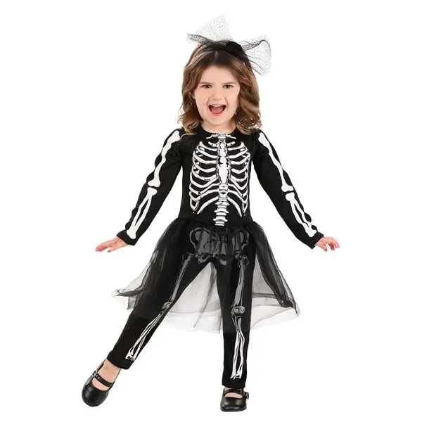 Toddler Lil Miss Skeleton Costume