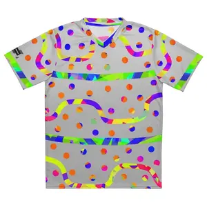 Rainbow Fiesta Unisex Sports Jersey