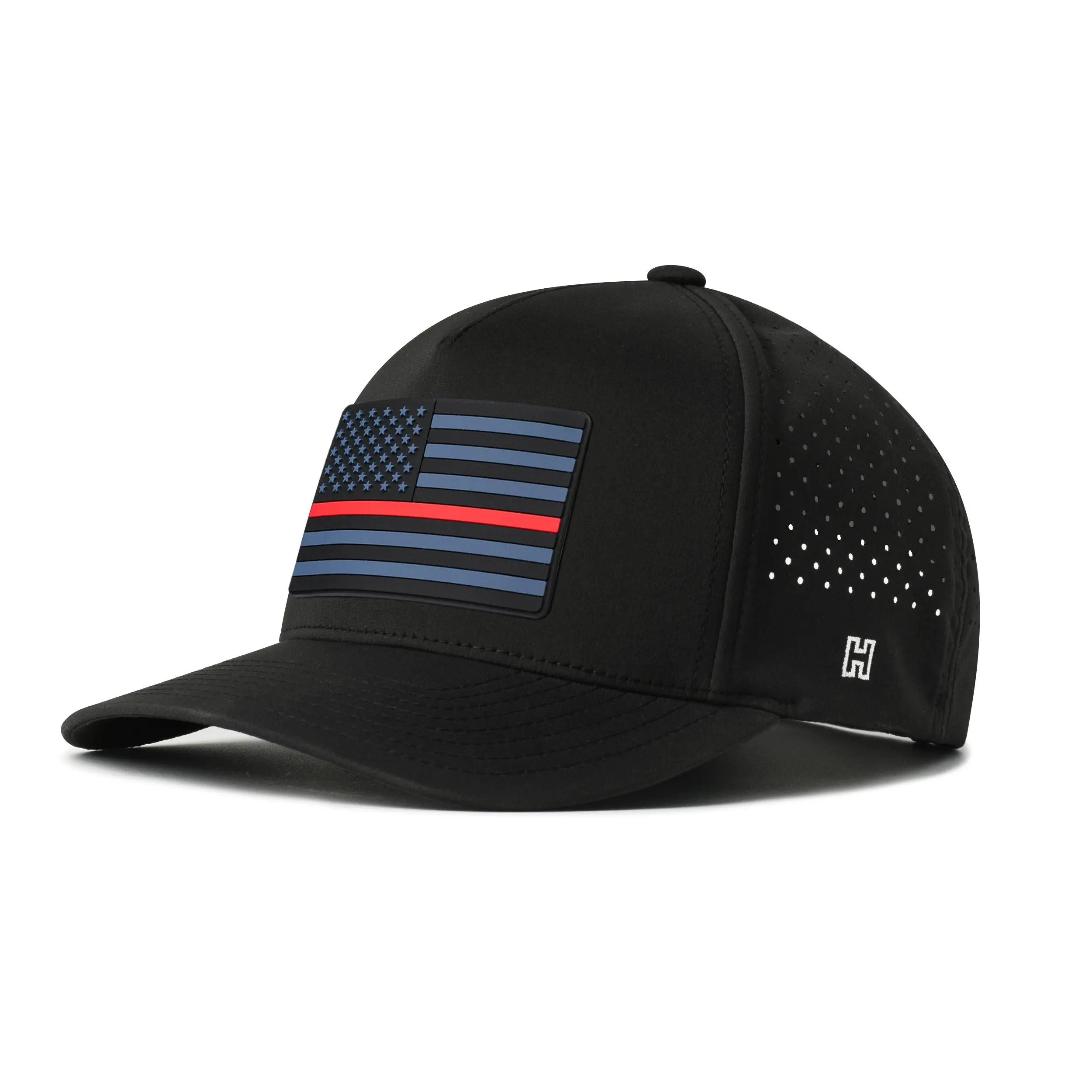 Thin Red Line Tactical Performance 5-Panel Hat  |  Firefighter Flexfit® Snapback