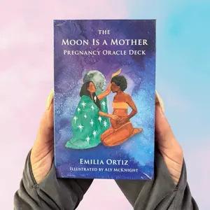 The Moon Is A Mother Pregnancy Oracle Deck by Emilia Ortiz - spiritual guidance cards