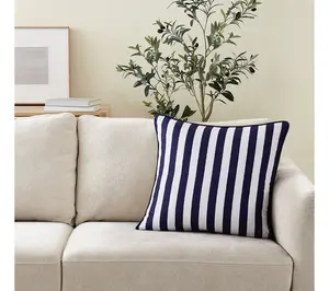 Brooklyn Loom Levi Stripe 20x20 Decorative Pillow