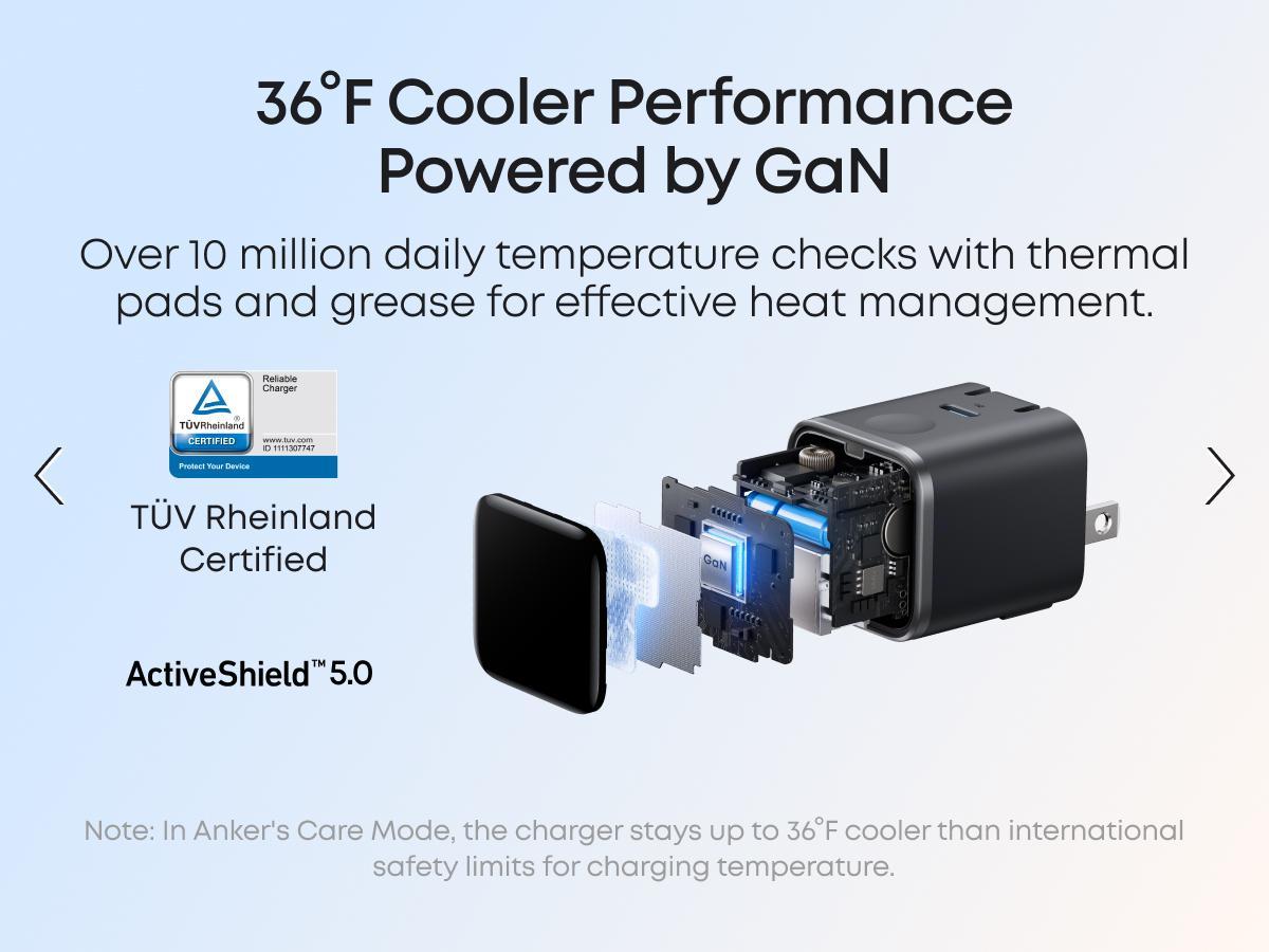 Anker Prime MagSafe Charger Compatible, 3-in-1 Charging Station, Qi2 25W Wireless Charger Dock Stand, Smart Display with TEC Active Cooling & Anker 45W Fast Charging USBC Charger with LED Display, Fast Charging Block for iPhone 17/16/15 Series, MacBook so