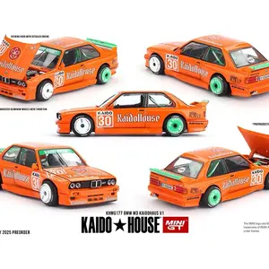 Kaido House x Mini GT 1:64 BMW M3 KAIDOHAUS V1 – Orange