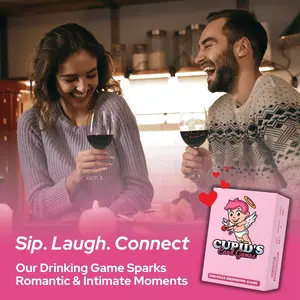 Cupid's Card Games for Couples, Romantic Date Night Activity, Fun Paper Deck Game, Perfect for Valentine's Day & Anniversaries