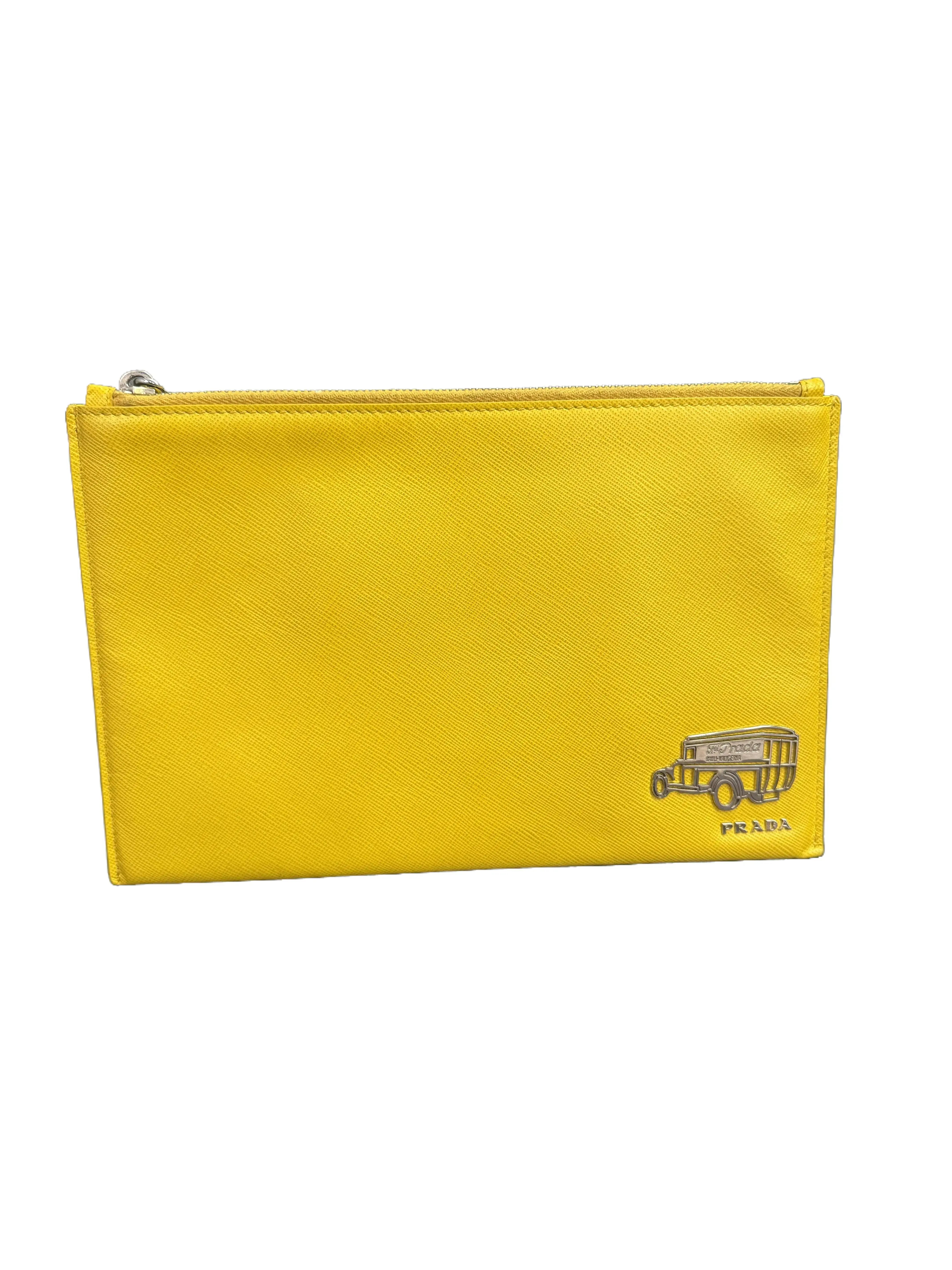 Pre-owned PRADA Vintage Car Clutch
