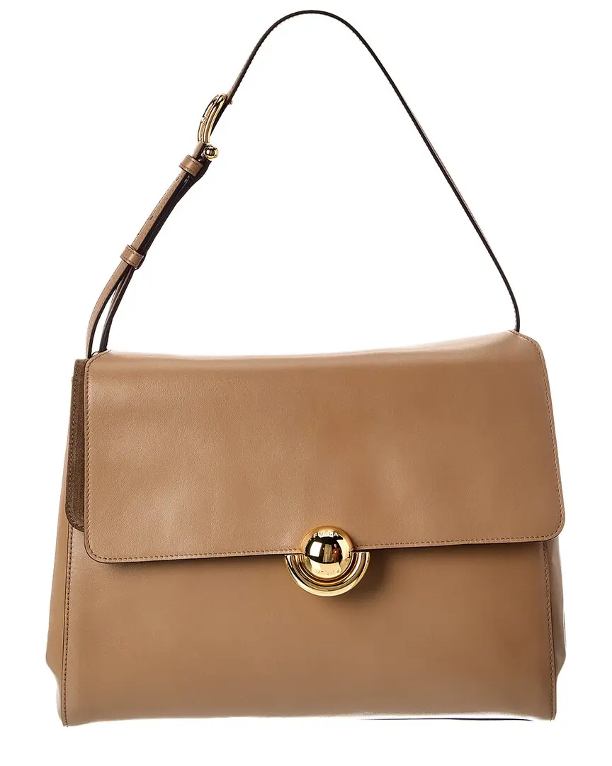 Furla Domus Leather Shoulder Bag