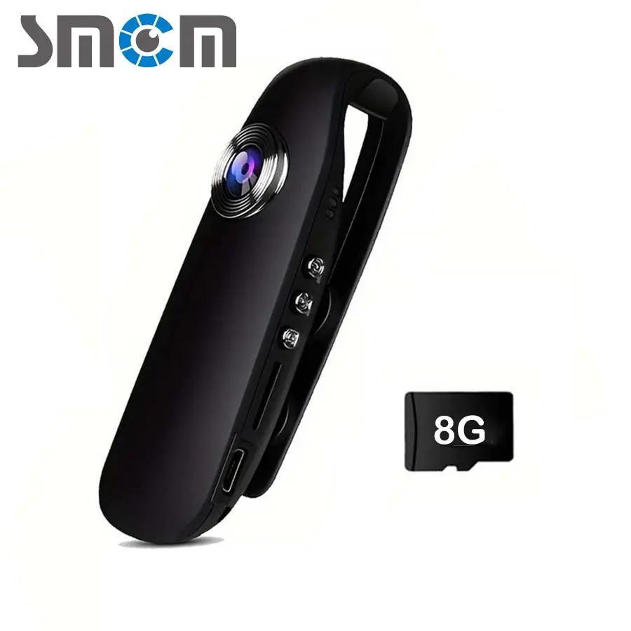 1080P Full HD Camera, Bicycle Camera, Bicycle Recorder, Portable Pocket Camera with Back Clip, Video and Audio Recording, Wearable Recording Camera