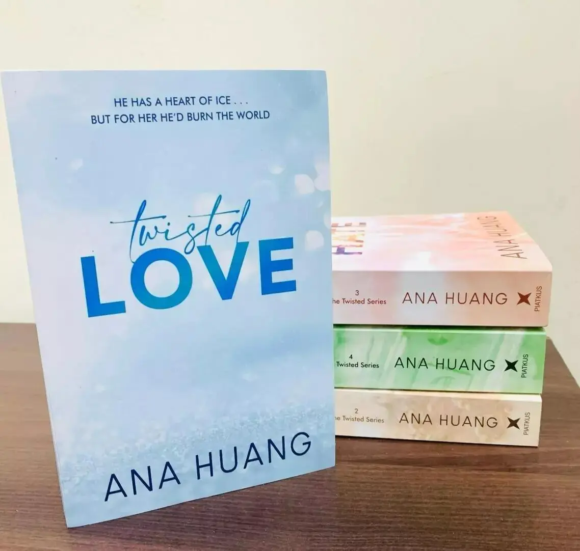 Ana Huang's 4-Book Dark Romance Paperback Book Set - Series Novel Collection: Love, Games, Hate, Lies, Dark Romance Books