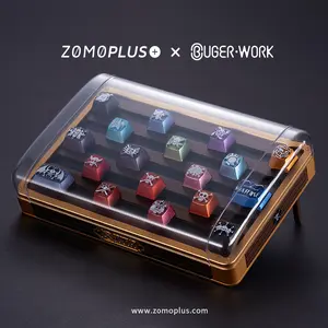 ZOMO X BUGERWORK Metal Keycap Box Keyboard Keycap Collection Display Box