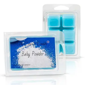 Baby Powder Scented Wax Melt - 1 Pack - 2 Ounces - 6 Cubes
