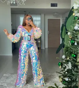 Birthday Jumpsuit in Iridescent
