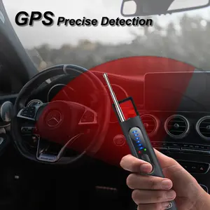 GPS Tracker Detectors, Hidden Camera Detectors, 6 Levels Sensitivity, 4 Detection Modes, 30H Working Time for Travel, Car, Bathroom, Office, Hotel, Airbnb