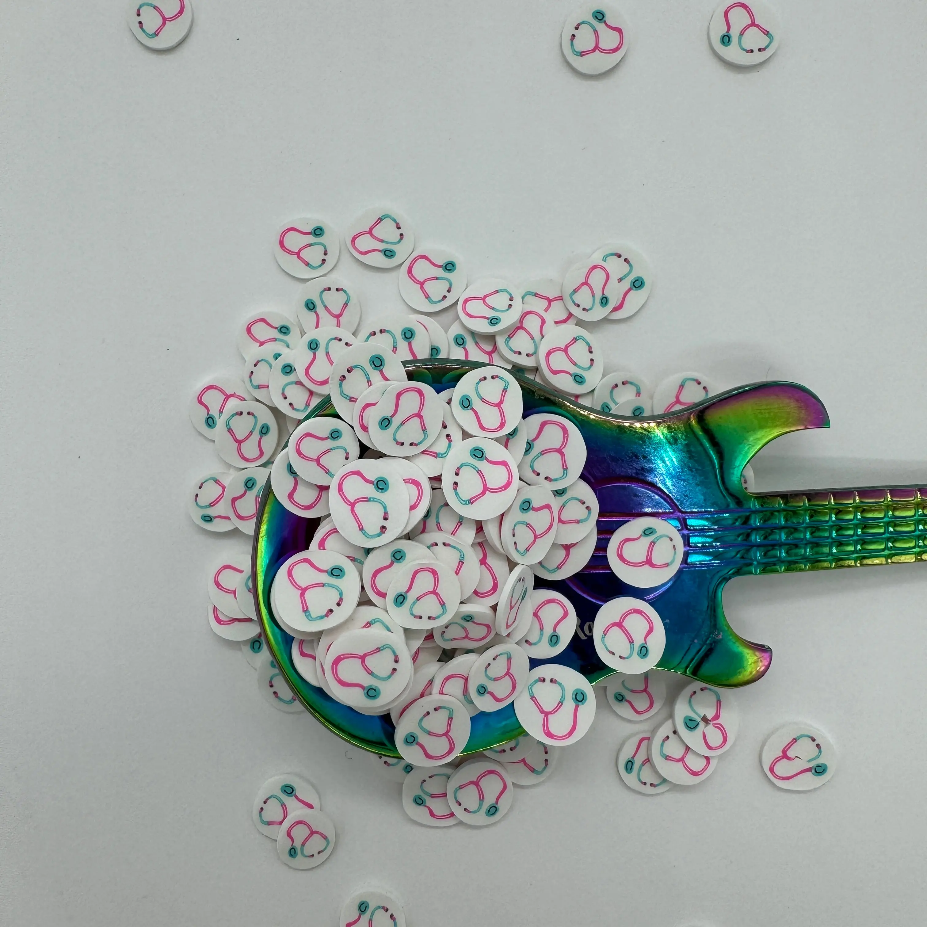 Stethoscope Polymer Clay Pieces