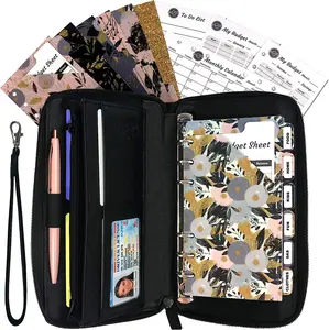Cash Envelope Wallet Organizer for Women: RFID Block Budget Planner with Cash Envelopes - Your Ultimate Cash Envelope System Wallet for Efficient Cash Budgeting