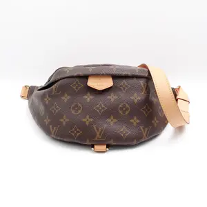Pre-owned Louis Vuitton Coated Canvas Crossbody Bags Bumbag Monogram Crossbody Bag T10415675