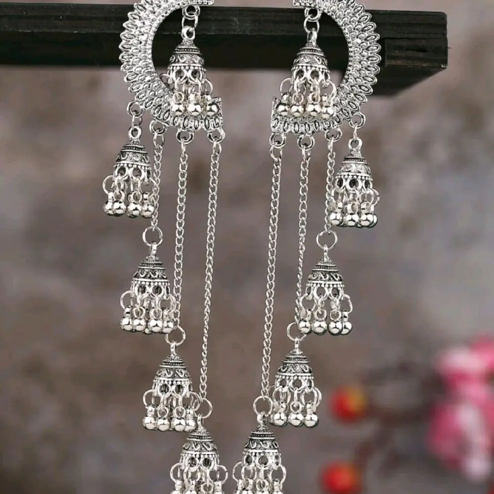 Navratri Special Jhumka Earrings for Women, Traditional Ethnic Festive Jewelry