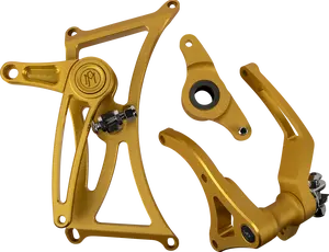 PERFORMANCE MACHINE (PM) Mid Control - Gold - '14-'16 Touring