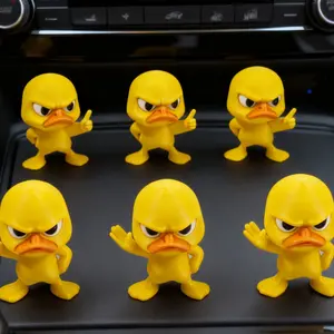 Cute Angry Duck Car Ornament Decoration, Universal Car Interior Decor, Mini Angry Duck, Perfect Gift for Friends