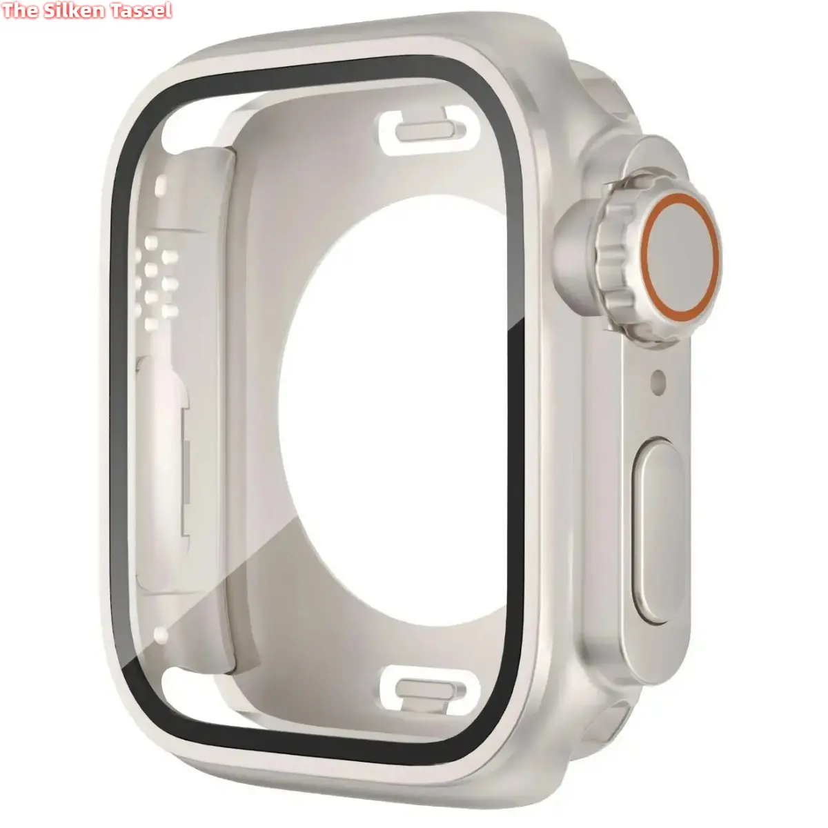 Slim TPU Bumper Case with Screen Protector for 40/41/44/45mm, Waterproof Full-Coverage Wearable Accessory for Daily Wear, Accessories, Durable, Protective Shield, Shockproof Protective, Swimming, Workouts, Touchscreen, Hiking, Iwatch Series, Flexible Tpu,
