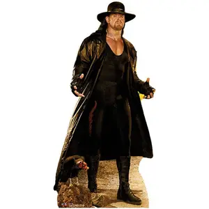 212 MAIN Life-Size Corrugated Card Undertaker Figure with Advanced Graphics, Home Decor for Wall Decorating, Party Supplies
