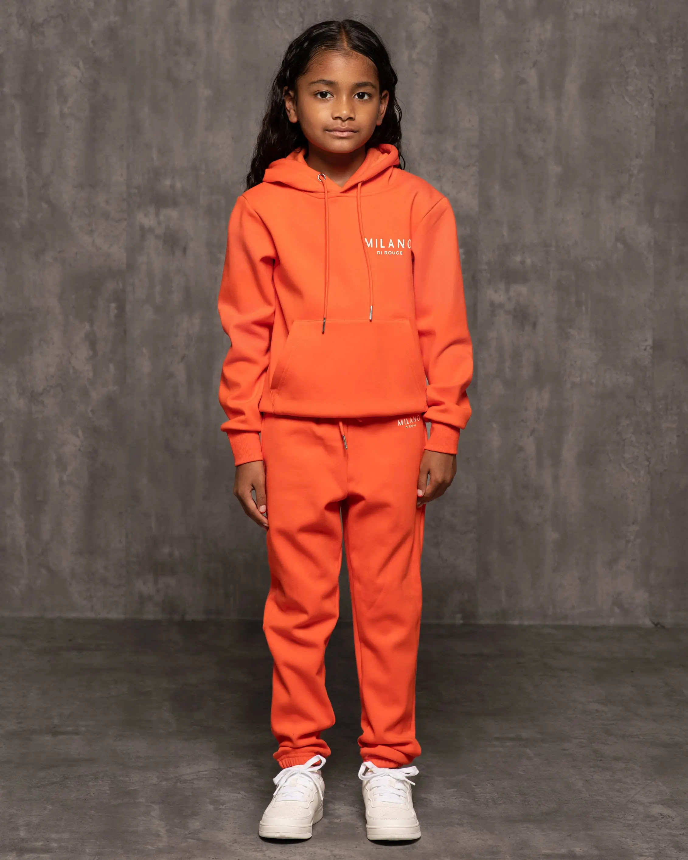 Lennox Kids' 2-Piece Casual Set with Hoodies and Pants, Solid Color Suit in a Soft Cotton Blend Fabric for a Relaxed Look, Soft Fabric, Move With Ease, Stretchy 5.5% Spandex, 39.5% Cotton Cozy, Cozy Hooded Fit