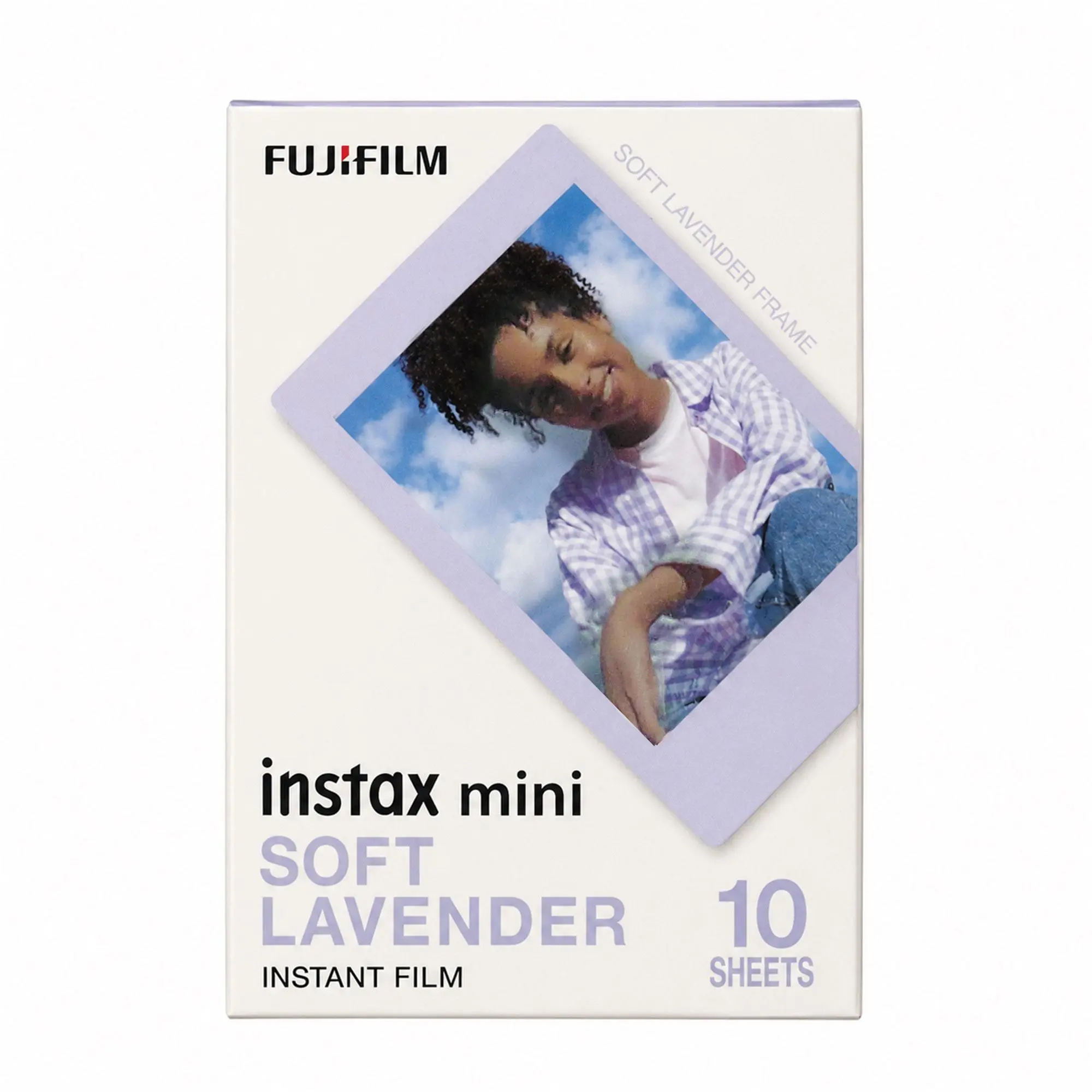 FUJIFILM instax mini Soft Lavender Instant Film - 10 Exposures, Camera Accessories for Aesthetic Instant Photography