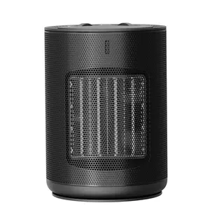 R.W.FLAME Small Space Heaters for Indoor Use, Mini Portable Electric Heaters with Thermostat & Remote, Safe and Quiet Ceramic Heater, 24H Timer, Eco Mode, Desk Heater for Office Bedroom, Bathroom,