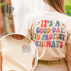 Respiratory Therapist Shirt, RT Shirt, Respiratory Nurse Gift, Personalized Respiratory Therapy Shirt, Lung Therapist Shirt, Pulmonary Nurse