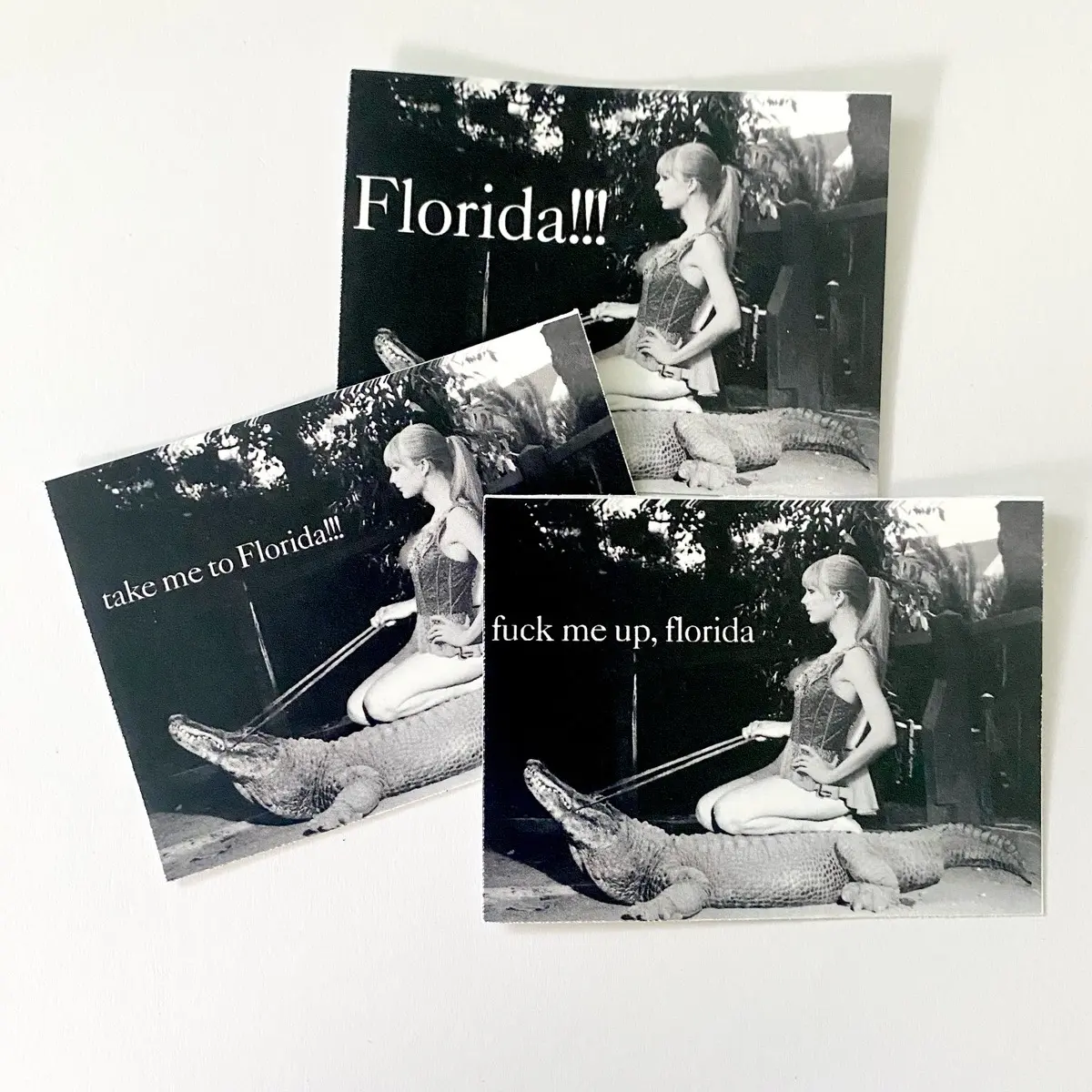 Trio stickers Swift Florida theme