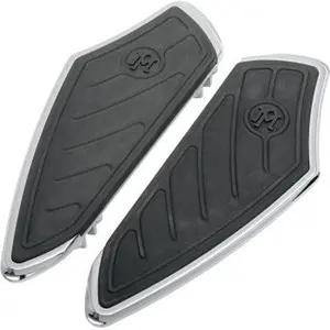 PERFORMANCE MACHINE (PM) Contour Floorboards - Driver - Chrome - '80-'20 SOFTAIL/TOURING