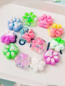 15pcs/24pcs/36pcs Mini Cute Cat Paw Soft Toys, Soft Squeezable Animal Paw Toys, Mini Squeezable Toys For Kids, Ideal Stuffers For Easter Egg Basket Decoration, Halloween, Christmas Party Bag Fillers, Holiday Decorations, Christmas Gifts