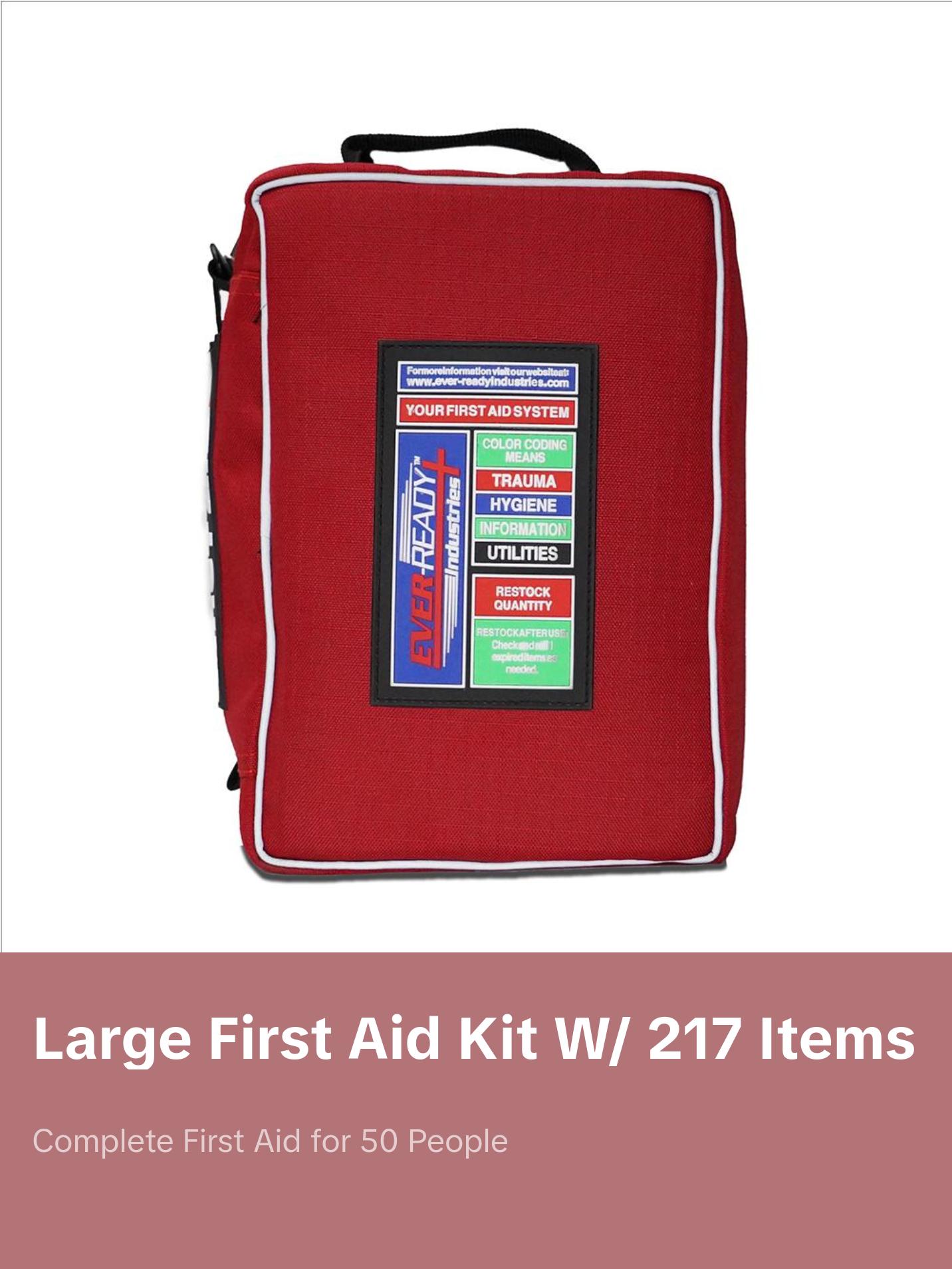 Large First Aid Kit w/ CAT Tourniquet Large First Aid Kit w/ CAT Tourniquet