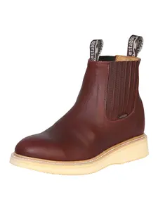 Establo Men’s Work Ankle Boot - Grasso Leather   - Shedron 321