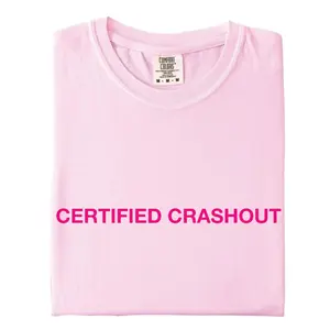 Certified Crashout Shirt,  Crashout T-Shirt or Sweatshirt, Relatable Shirt