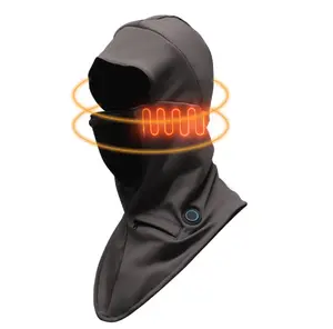 Heaterzzz Heated Balaclava Mask - Functional Design for Indoor & Outdoor Use - Easy to Operate - Ideal for Warmth and Comfort