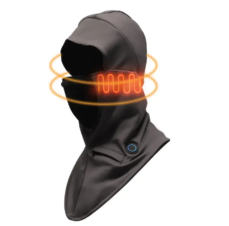 Heaterzzz Heated Balaclava Mask - Functional Design for Indoor & Outdoor Use - Easy to Operate - Ideal for Warmth and Comfort